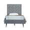 Manhattan Comfort Crosby Twin-Size Bed in Grey BD009-TW-GY - alternate 5